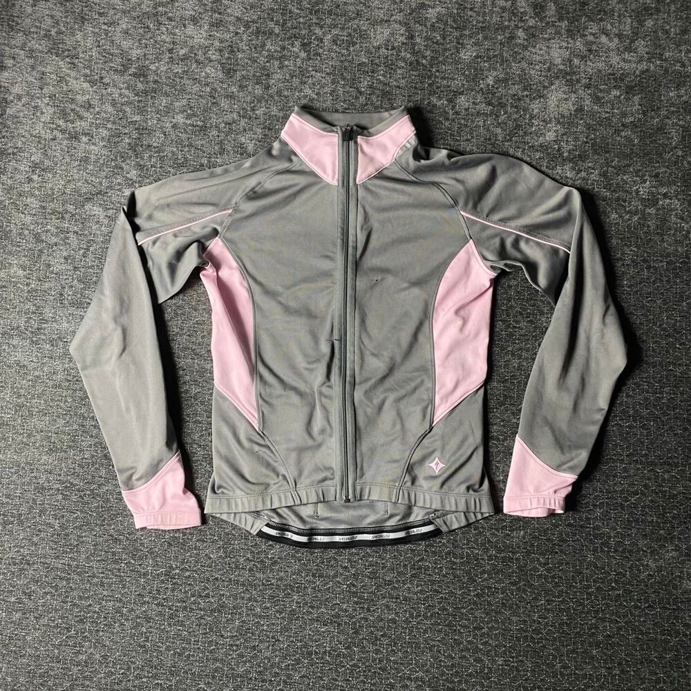 Specialized Women's Grey and Pink Jacket